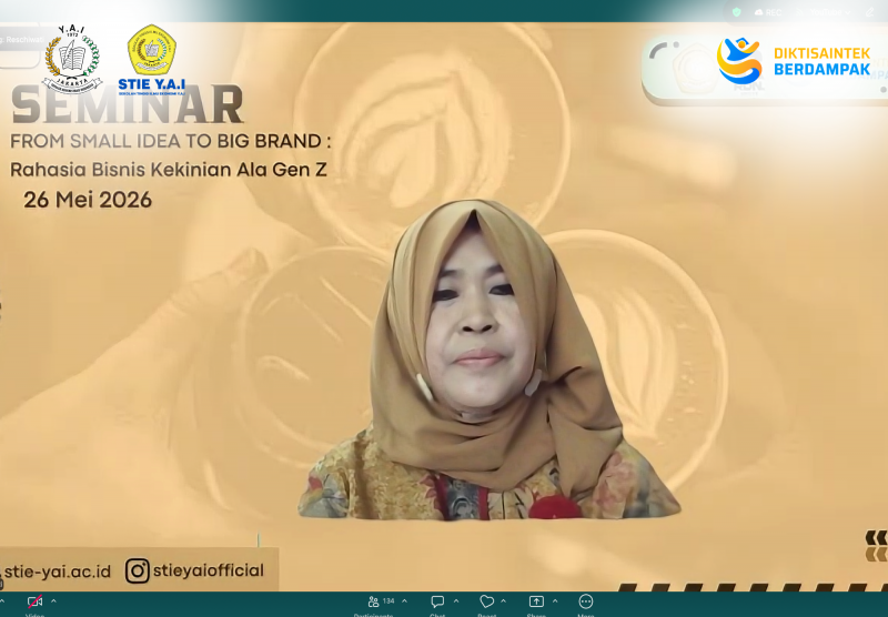 “Jangan Menunggu Lulus”: Ketua STIE Y.A.I Ajak Mahasiswa Mulai Bisnis Sejak Kuliah Seminar Kewirausahaan Gen Z