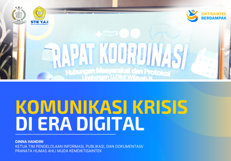 Komunikasi Krisis di Era Digital: Bekal Penting bagi Humas Perguruan Tinggi dalam Menjaga Reputasi Institusi