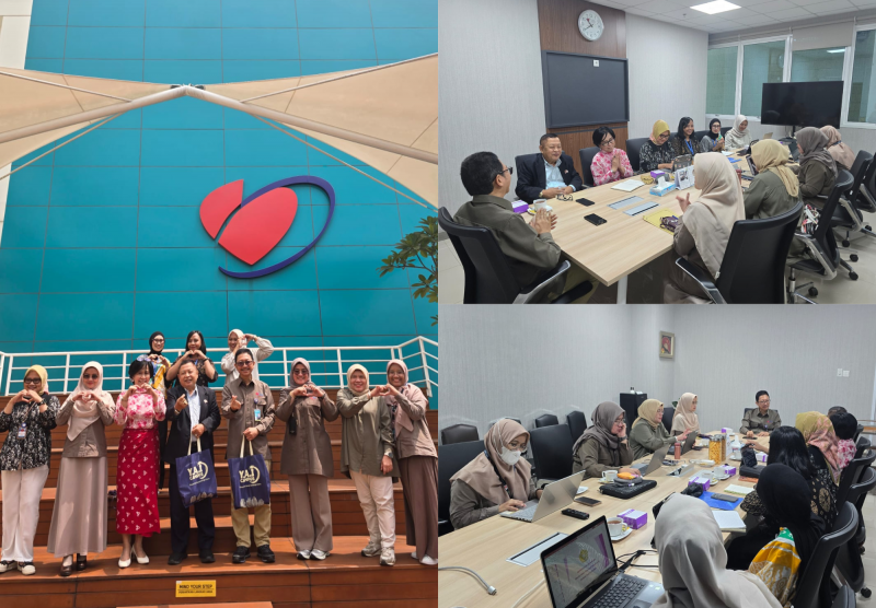 Sekolah Tinggi Ilmu Ekonomi Y.A.I Jajaki Kerja Sama Strategis dengan RS Jantung dan Pembuluh Darah Harapan Kita