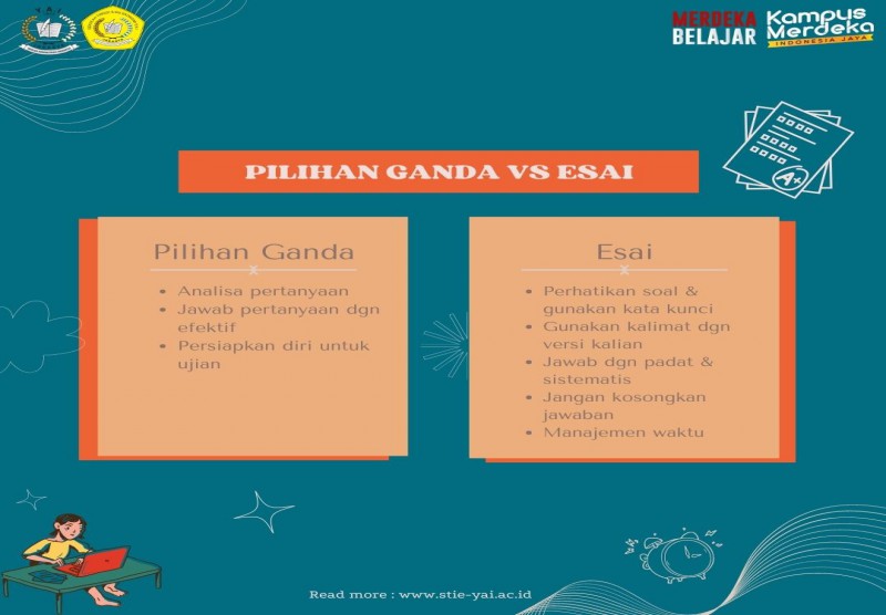 Tips Mengerjakan Soal Pilihan Ganda dan Esai Agar Sukses Dalam Ujian Akhir