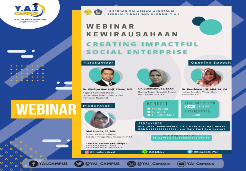 Webinar Series : Creating Impactful Social Enterprise - Being Productive During Pandemic