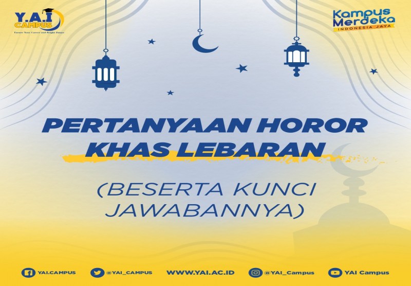 Pertanyaan Horor Khas Lebaran